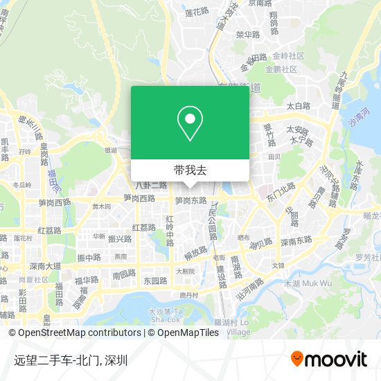 远望二手车-北门地图