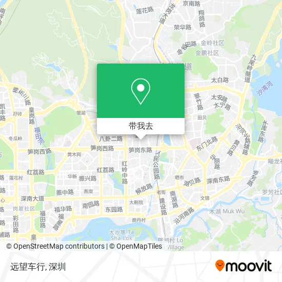 远望车行地图