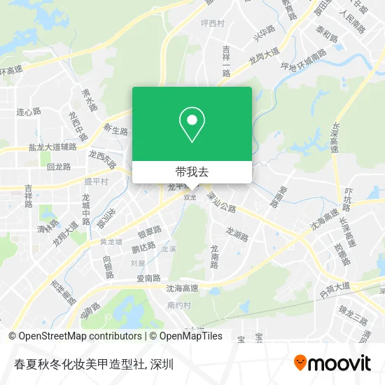 春夏秋冬化妆美甲造型社地图