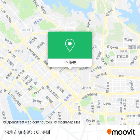 深圳市镇南派出所地图