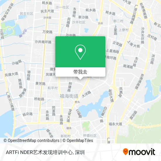 ARTFi NDER艺术发现培训中心地图