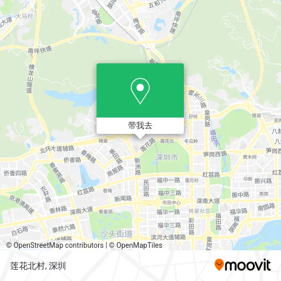 莲花北村地图