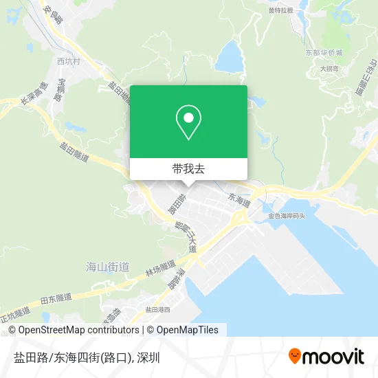 盐田路/东海四街(路口)地图