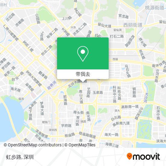 虹步路地图