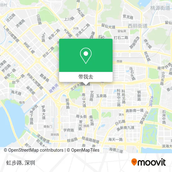 虹步路地图