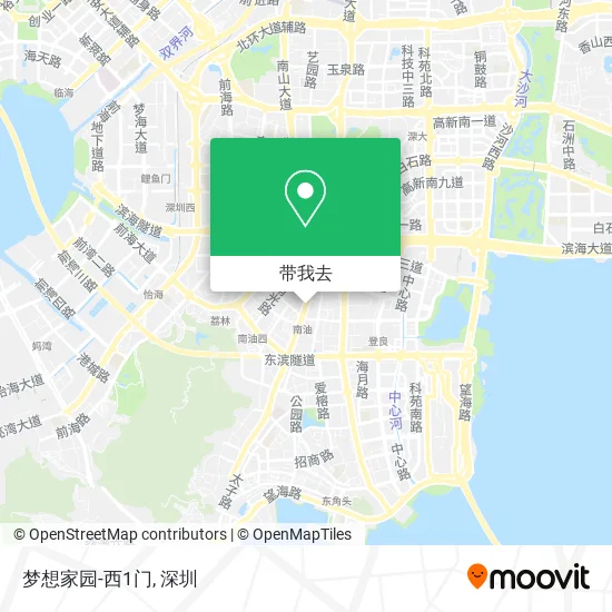 梦想家园-西1门地图