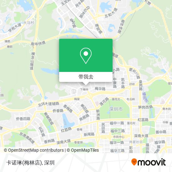 卡诺琳(梅林店)地图