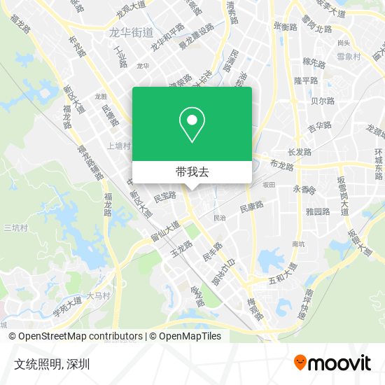 文统照明地图