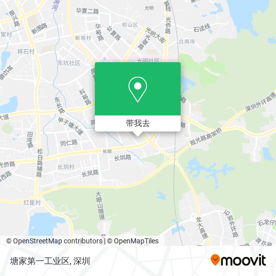 塘家第一工业区地图