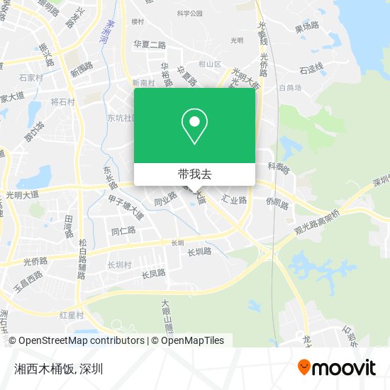 湘西木桶饭地图