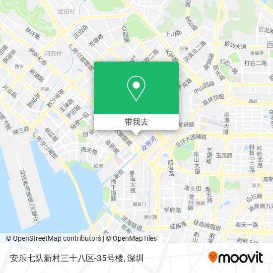 安乐七队新村三十八区-35号楼地图