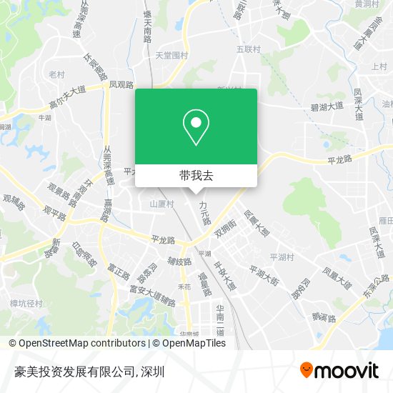 豪美投资发展有限公司地图
