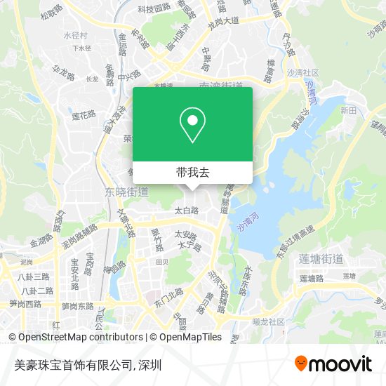 美豪珠宝首饰有限公司地图
