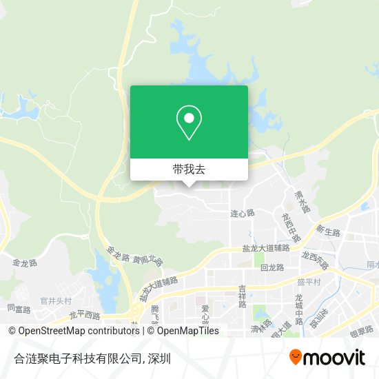 合涟聚电子科技有限公司地图