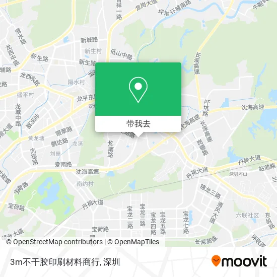 3m不干胶印刷材料商行地图