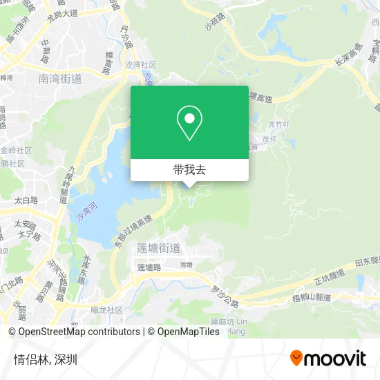情侣林地图