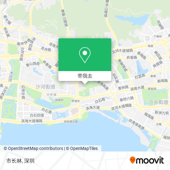 市长林地图