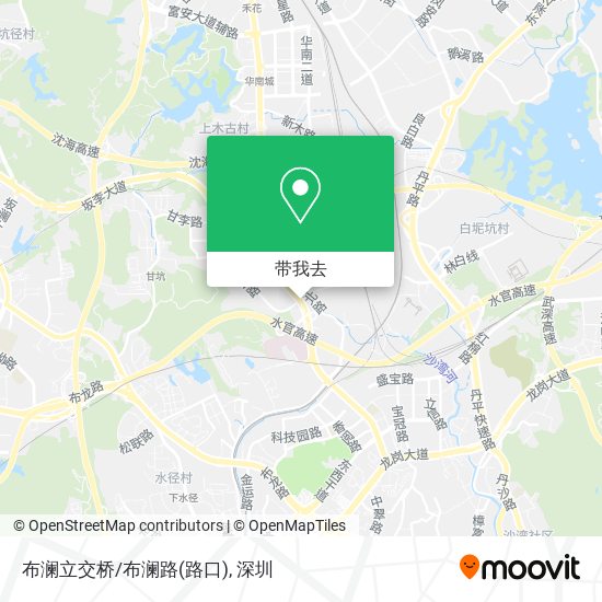 布澜立交桥/布澜路(路口)地图