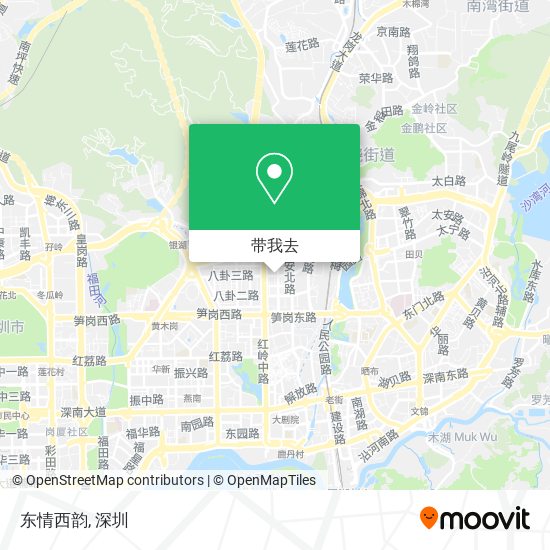 东情西韵地图
