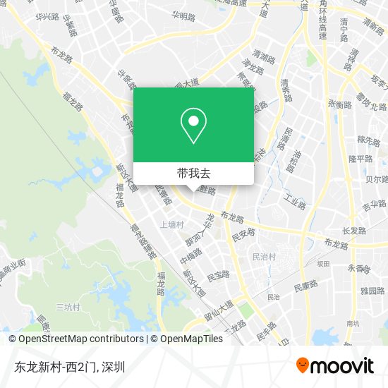 东龙新村-西2门地图