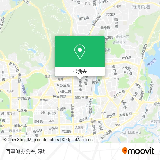 百事通办公室地图