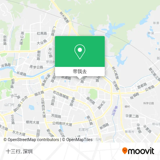 十三行地图
