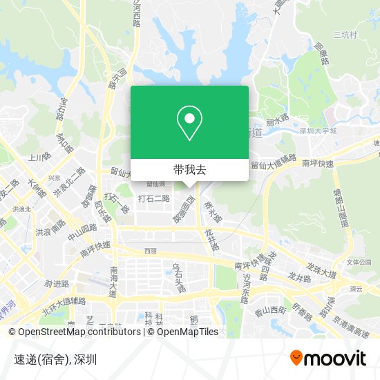 速递(宿舍)地图