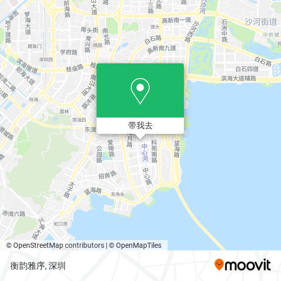 衡韵雅序地图