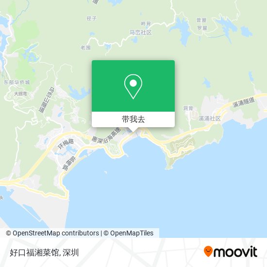 好口福湘菜馆地图