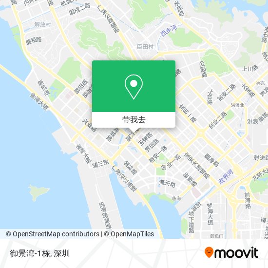 御景湾-1栋地图