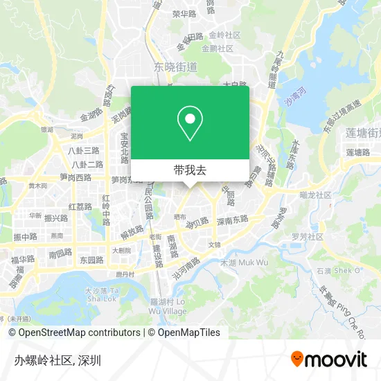 办螺岭社区地图