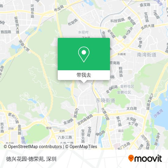 德兴花园-德荣苑地图