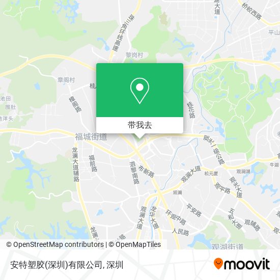 安特塑胶(深圳)有限公司地图