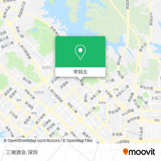 三湘酒业地图