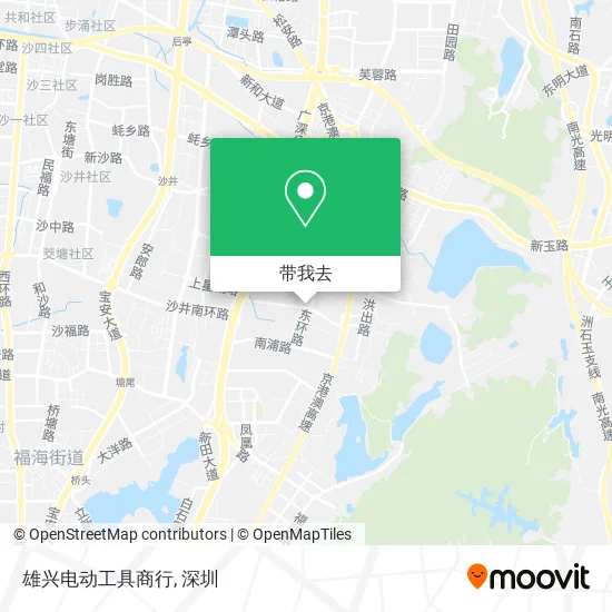 雄兴电动工具商行地图