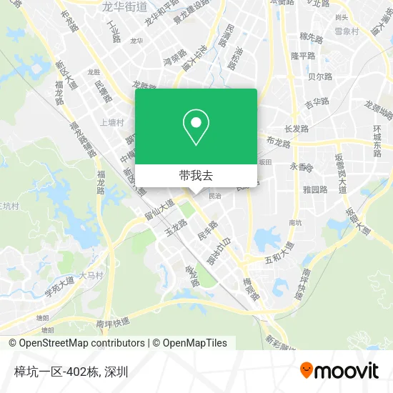 樟坑一区-402栋地图