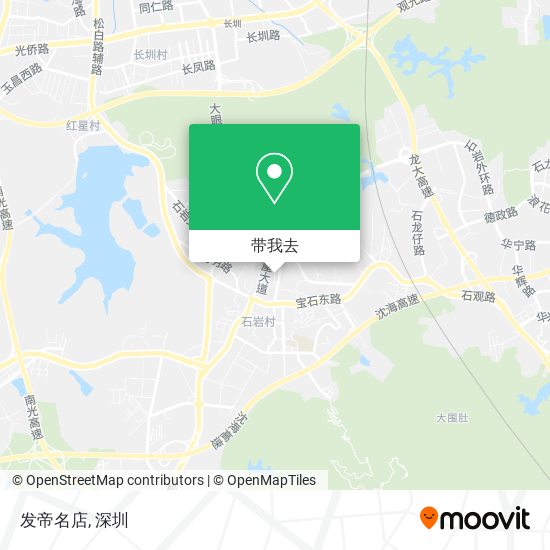 发帝名店地图