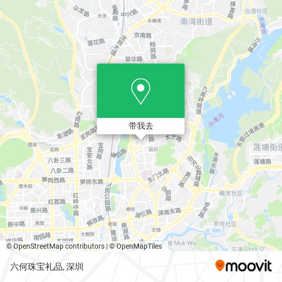 六何珠宝礼品地图