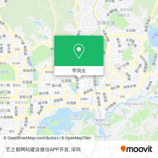 艺之都网站建设微信APP开发地图