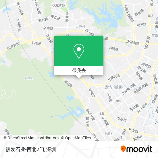 骏发石业-西北2门地图