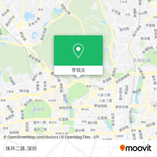 珠环二路地图