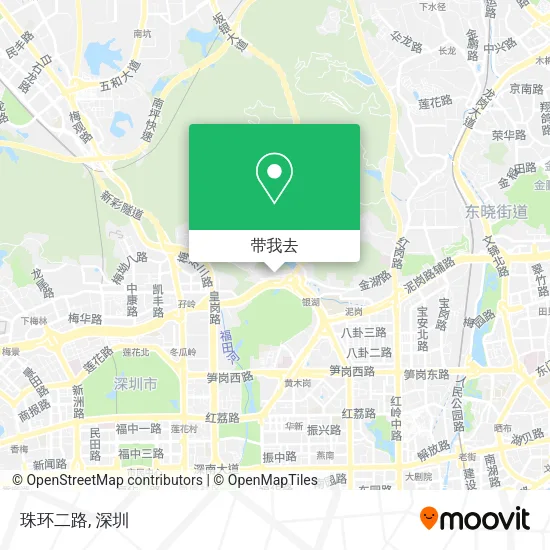 珠环二路地图