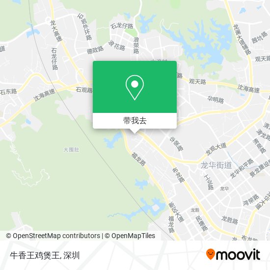 牛香王鸡煲王地图