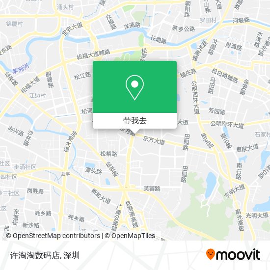 许淘淘数码店地图