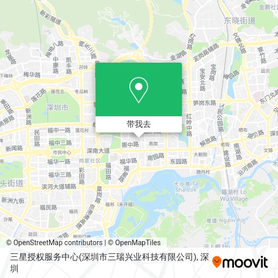 三星授权服务中心(深圳市三瑞兴业科技有限公司)地图