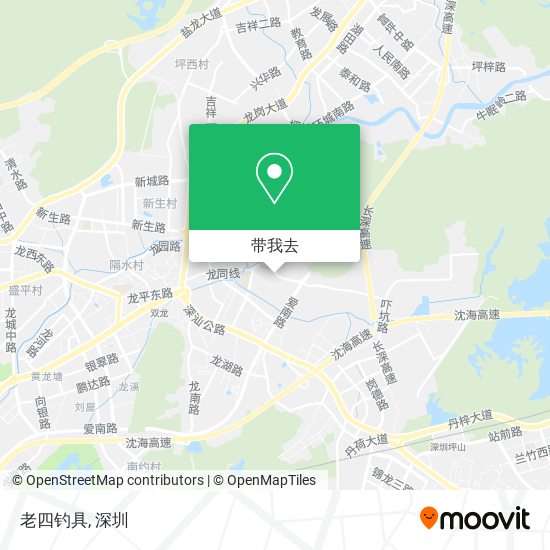 老四钓具地图