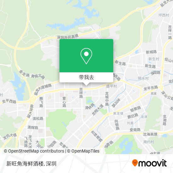 新旺角海鲜酒楼地图