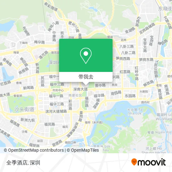 全季酒店地图