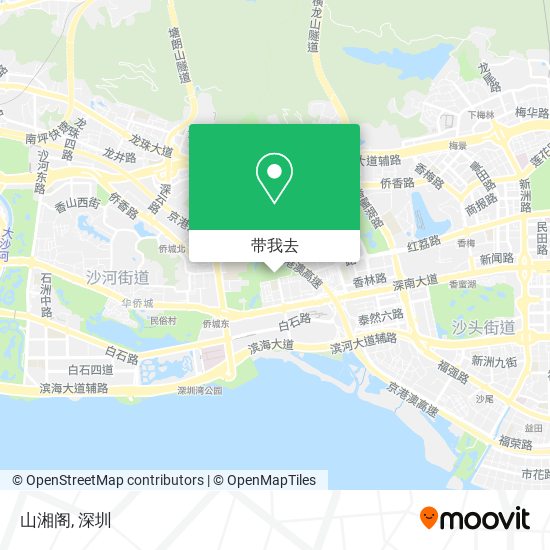 山湘阁地图