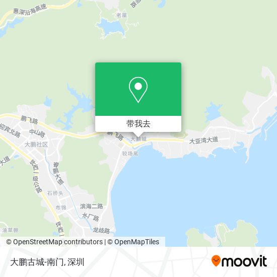 大鹏古城-南门地图